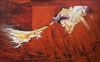 RELIEF SYMPHONY Oil on canvas 212 x 350 cm 2011 Signed in Beijing. Johann Burkhard collection. Zurich, Switzerland